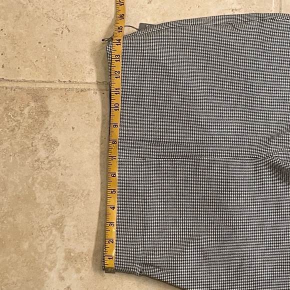 LOFT Gray Houndstooth Skinny Tailored High Waisted Fitted Leg - Picture 6 of 15